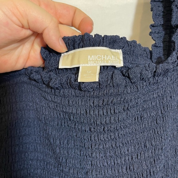 Michael Kors Navy Maxi Dress - Picture 2 of 7